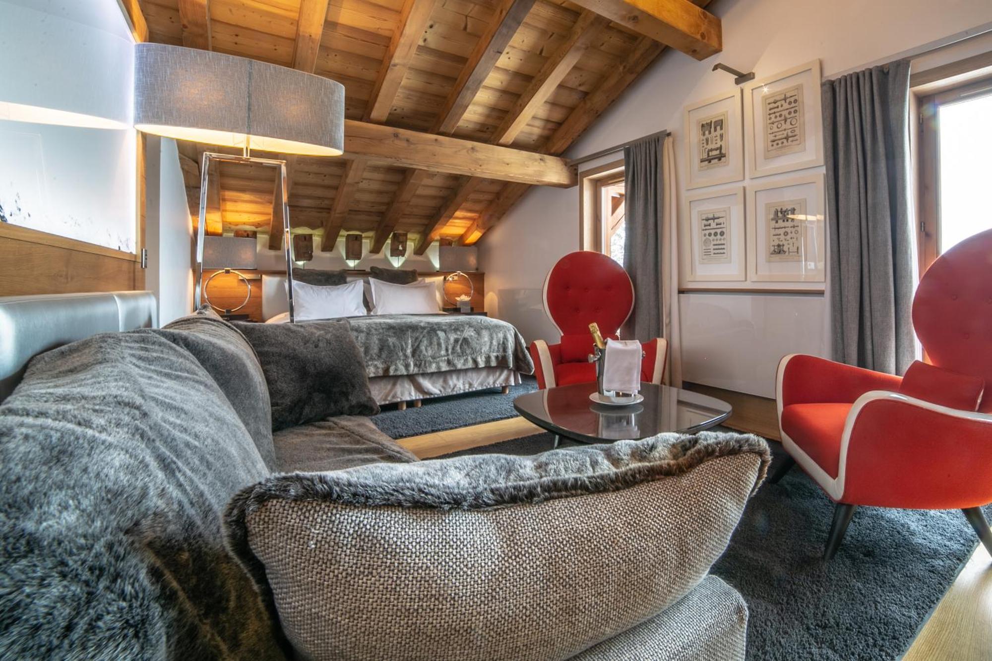 Le Strato Hotel Courchevel Room photo